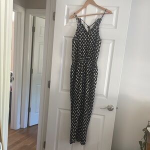 Lucky Brand Black and White Patterned Dress